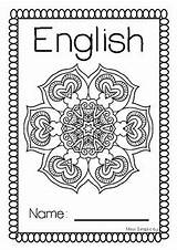 English Coloring Book Language Mandala Covers Grade Pages Searches Worksheet Recent sketch template