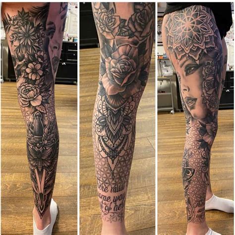 top leg sleeve tattoo ideas inspiration guide