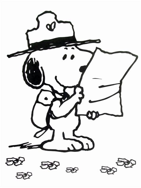 happy birthday snoopy coloring page  printable coloring pages