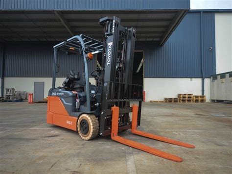 toyota fbe electric powered forklift review