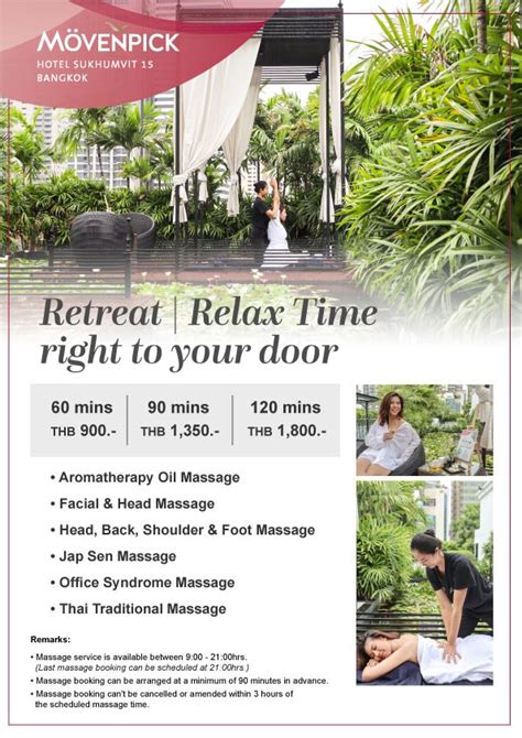 movenpick hotel sukhumvit  bangkok retreat relaxing time