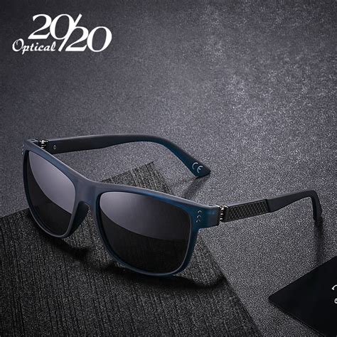 20 20 New Classic Polarized Sunglasses Men Driving Carbon Fiber Frame