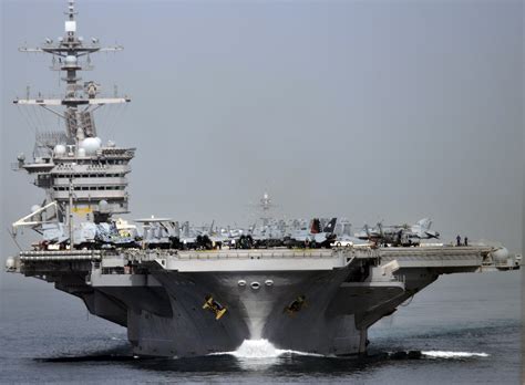 video proved  powerful  navy aircraft carriers