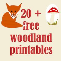 images   printables woodland animal nursery border