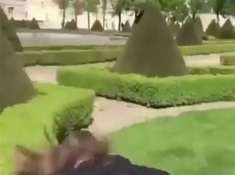 Viral Video Shows Beautiful Woman Have Embarrassing Accident At Paris