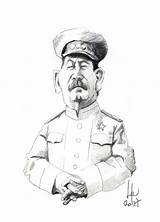 Stalin Jozef Kiezen Montmartre Schetsen sketch template
