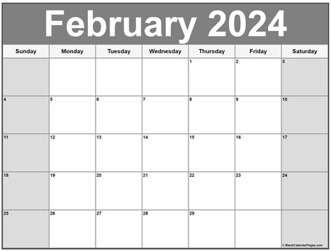 february  calendar printable   image vrogue