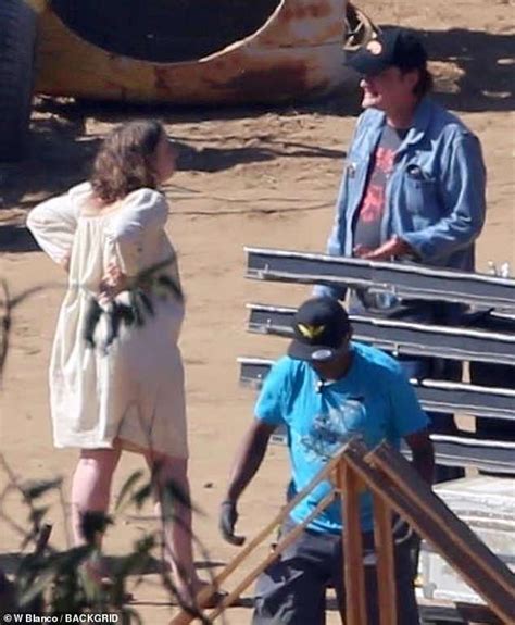 Brad Pitt And Lena Dunham Shoot Once Upon A Time In