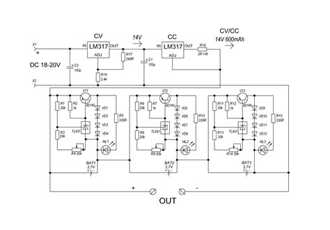 bms circuit  adjustable voltage electronics projects hub