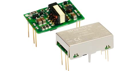 isolated regulated output dcdc converters  mm high
