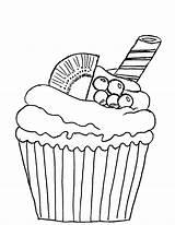 Cupcake Muffin Coloring Kiwi Papel Cakes Mis Hojas Sellos Digitales Cupcakes Pages Cup Colouring sketch template