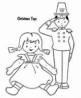 Toys Christmas Coloring Pages Color Kids Sheets Fun Sheet Popular Honkingdonkey sketch template