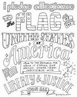Pledge Allegiance Declaration Teacherspayteachers sketch template