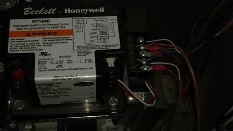 beckett honeywell rb controller    commands   thermostat    press