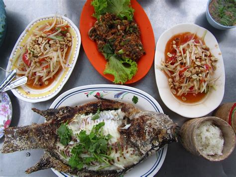 thai food typical and traditional cuisine go backpacking