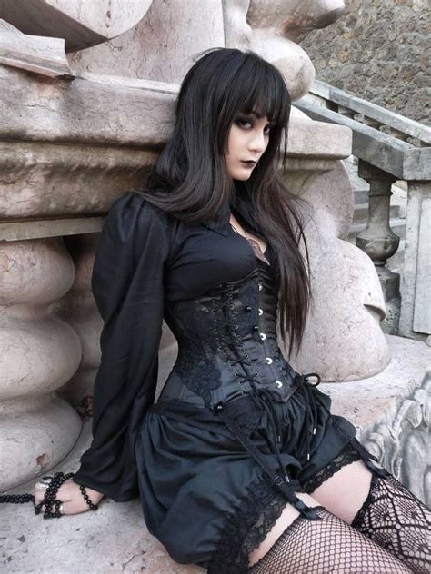 gothic undress with anime camera angle gothic outfits