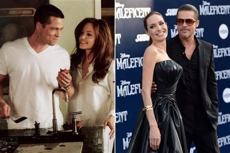 angelina jolie and brad pitt movie couples who dated or got married in real life zimbio