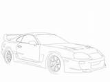 Toyota Coloring Pages Supra Tundra Color Printable Getcolorings Funky Getdrawings Print sketch template