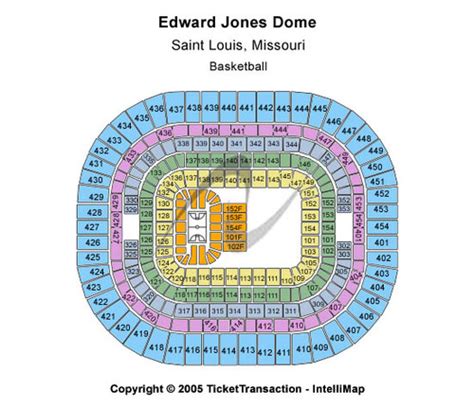 dome  americas center  seating charts  schedule  st louis mo  stubpass