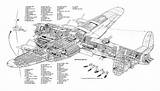 Cutaway Lancaster Aircraft Avro Raf Westland Whirlwind Cutaways Aviation Ww2 Ii sketch template