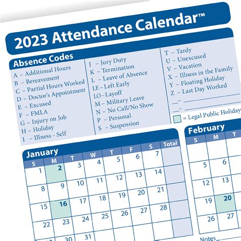 downloadable employee attendance calendar hrdirect  employee
