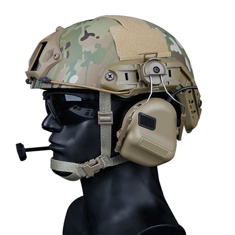 tactical headset  fast helmet rail adapter peltor comtac headset fma tactical gear