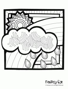 rainbow coloring   printable spring coloring pages cartoon