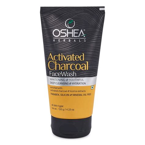 oshea activated charcoal face wash black   walmartcom walmartcom