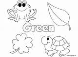 Green Color Coloring Worksheets Preschool Pages Activities Verde Kids Kindergarten Colors Coloringpage Eu Toddlers Colouring Blue Sheets Choose Board 595px sketch template