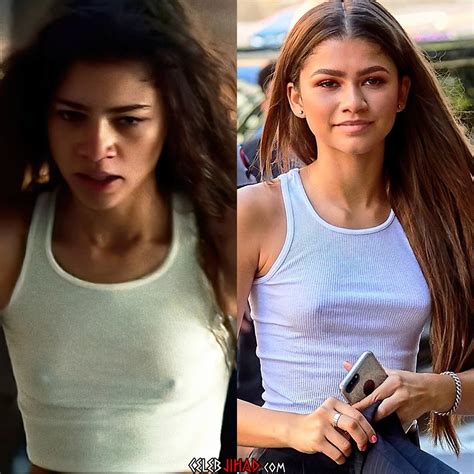 Zendaya Shows Her Nipples In Malcolm And Marie