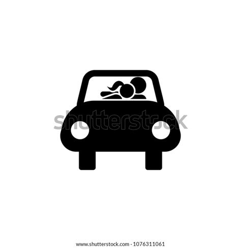 Sex Car Icon Element Prostitution Illustration Stock Vector Royalty