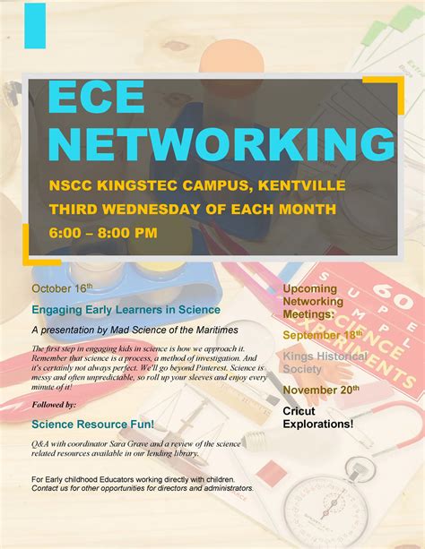 ece networking meeting  nscc kingstec campus kentville october