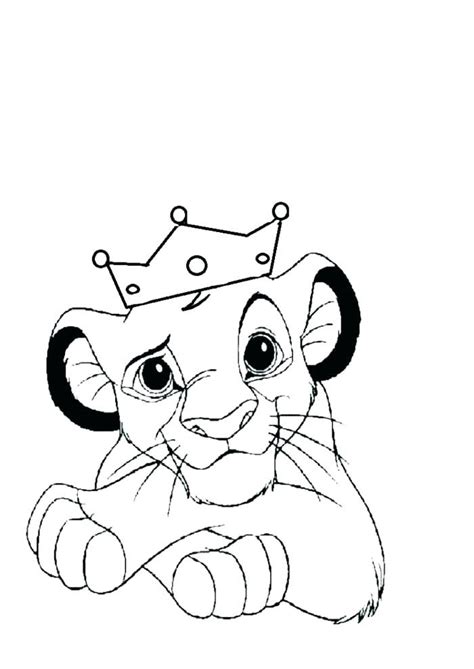 lion king mufasa coloring pages
