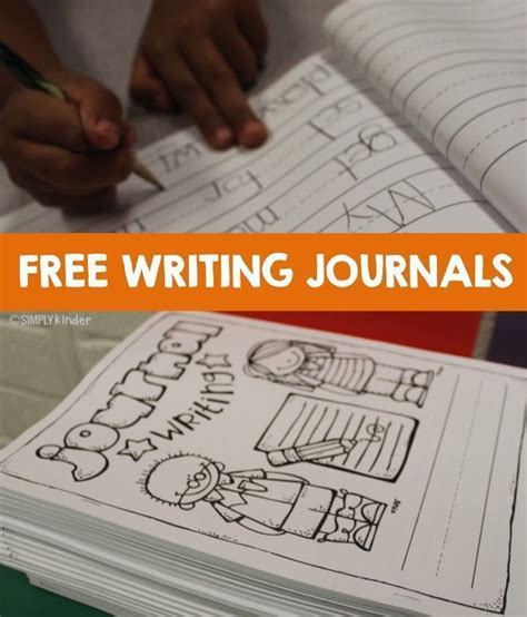 writing journals  paper kindergarten writing preschool