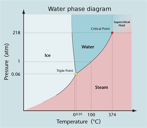triple point  water  temperature    phases coexist