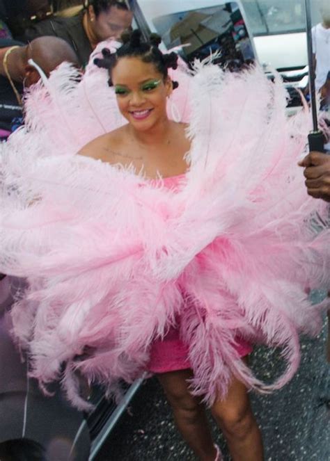 Rihanna Crop Over Festival Look