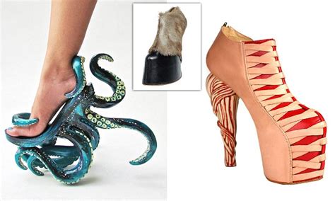 lady gaga s shoe designer unveils bizarre octopus inspired high heels