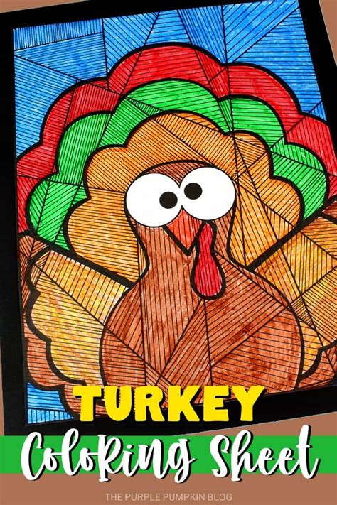 printable thanksgiving turkey coloring sheet