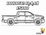 Coloring Ram Dodge Truck Pages Trucks Pickup 1500 Sheets Sheet Popular Kids sketch template