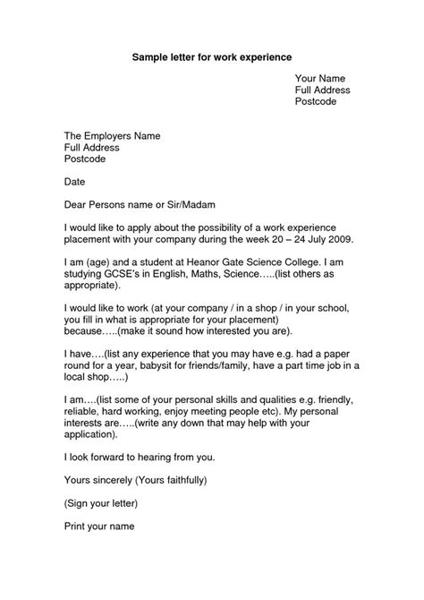 work experience letter  google search cover letter template