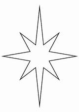 Estrella Navidad Colorear Estrela Navideña Como sketch template