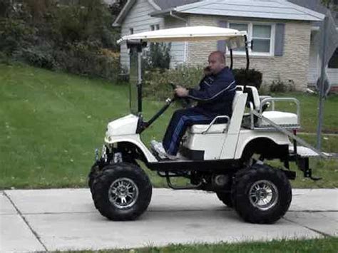 golf cart wheelie youtube