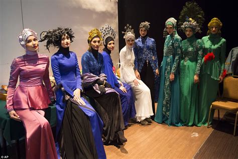 Cancer Survivors Take To The Runway At Islamic Fashion