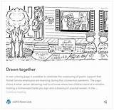 Usps Thankful sketch template