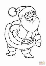 Babbo Claus sketch template