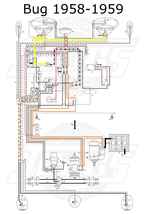 vw tech article   wiring diagram   vw engine diagram volkswagen