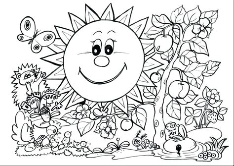 spring coloring pages  older students  getdrawings