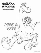 Dinosaur Coloring Printable Arlo Disney Good Spot Activities Kids Pages Printables Worksheets sketch template