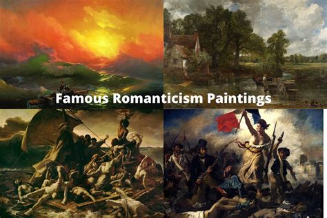 famous romanticism paintings artst