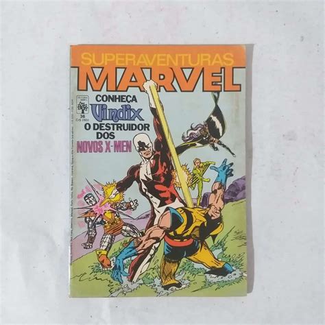 Super Aventuras Marvel Nº 36 Editora Abril Junho 1985 Hq Gibi